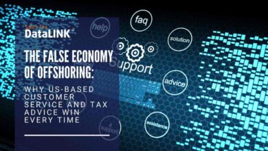 destination based sales tax